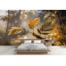 Forest Gold - AI Art Wall Mural for Contemporary Interiors Forest Gold - AI Art Wall Mural for Contemporary Interiors
