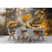 Forest Gold - AI Art Wall Mural for Contemporary Interiors Forest Gold - AI Art Wall Mural for Contemporary Interiors