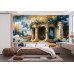 Mythical Ancient Temple - AI Art Wall Mural for Contemporary Interiors