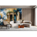 Mythical Ancient Temple - AI Art Wall Mural for Contemporary Interiors