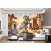 Tuscan Villa View - AI Art Wall Mural for Contemporary Interiors Tuscan Villa View - AI Art Wall Mural for Contemporary Interiors