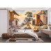 Tuscan Villa View - AI Art Wall Mural for Contemporary Interiors Tuscan Villa View - AI Art Wall Mural for Contemporary Interiors