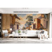 Tuscan Villa View - AI Art Wall Mural for Contemporary Interiors Tuscan Villa View - AI Art Wall Mural for Contemporary Interiors
