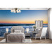 Coastal Dusk Hues - AI Art Wall Mural for Contemporary Interiors Coastal Dusk Hues - AI Art Wall Mural for Contemporary Interiors