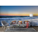Coastal Dusk Hues - AI Art Wall Mural for Contemporary Interiors Coastal Dusk Hues - AI Art Wall Mural for Contemporary Interiors