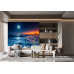 Moonlight on the Waves - AI Art Wall Mural for Contemporary Interiors