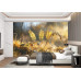 Morning Light Ferns - AI Art Wall Mural for Contemporary Interiors Morning Light Ferns - AI Art Wall Mural for Contemporary Interiors