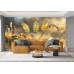 Morning Light Ferns - AI Art Wall Mural for Contemporary Interiors Morning Light Ferns - AI Art Wall Mural for Contemporary Interiors