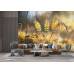 Morning Light Ferns - AI Art Wall Mural for Contemporary Interiors Morning Light Ferns - AI Art Wall Mural for Contemporary Interiors