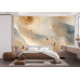 Wavy Desert Abstract Landscape - AI Art Wall Mural for Contemporary Interiors Wavy Desert Abstract Landscape - AI Art Wall Mural for Contemporary Interiors