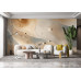 Wavy Desert Abstract Landscape - AI Art Wall Mural for Contemporary Interiors Wavy Desert Abstract Landscape - AI Art Wall Mural for Contemporary Interiors