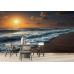 Crashing Waves - AI Art Wall Mural for Contemporary Interiors Crashing Waves - AI Art Wall Mural for Contemporary Interiors