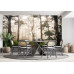 Mystical Early Morning Forest Path - AI Art Wall Mural for Contemporary Interiors