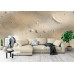 Subtle Soft Color Abstract Desert - Minimalist AI Wall Mural Subtle Soft Color Abstract Desert - Minimalist AI Wall Mural