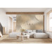 Subtle Soft Color Abstract Desert - Minimalist AI Wall Mural Subtle Soft Color Abstract Desert - Minimalist AI Wall Mural