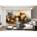 Ancient Ruins Fantasy - AI Art Wall Mural for Contemporary Interiors Ancient Ruins Fantasy - AI Art Wall Mural for Contemporary Interiors