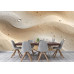 Abstract Water Droplets Liquid Art - Refreshing AI Wall Mural