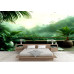 Tropical Morning Mist - AI Art Wall Mural for Contemporary Interiors Tropical Morning Mist - AI Art Wall Mural for Contemporary Interiors