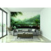 Tropical Morning Mist - AI Art Wall Mural for Contemporary Interiors Tropical Morning Mist - AI Art Wall Mural for Contemporary Interiors