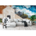 Greek Town - AI Art Wall Mural for Contemporary Interiors Greek Town - AI Art Wall Mural for Contemporary Interiors