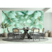 Soft Eucalyptus Serenity - AI Art Wall Mural for Contemporary Interiors
