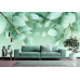 Soft Eucalyptus Serenity - AI Art Wall Mural for Contemporary Interiors