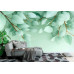 Soft Eucalyptus Serenity - AI Art Wall Mural for Contemporary Interiors