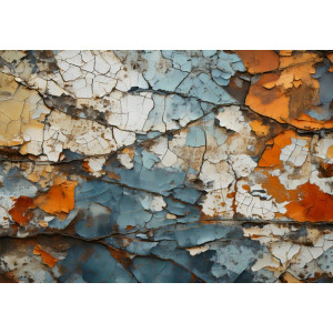 Rust and Reverie - AI Art Wall Mural for Contemporary Interiors Rust and Reverie - AI Art Wall Mural for Contemporary Interiors | Wall4Soul
