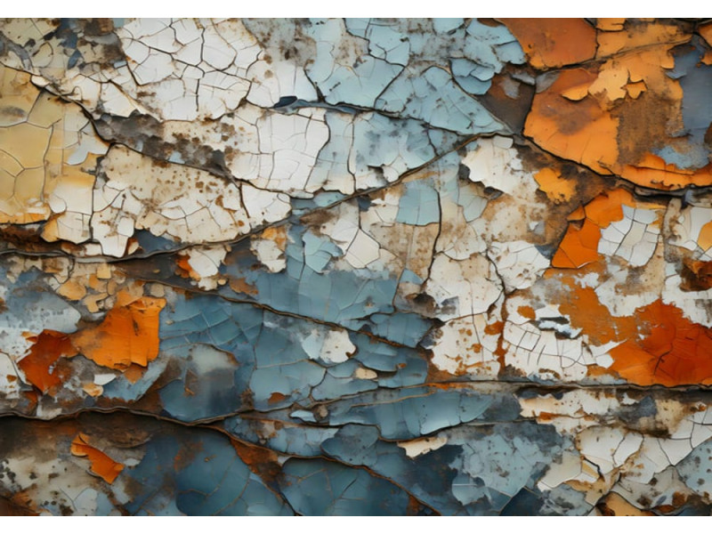 Rust and Reverie - AI Art Wall Mural for Contemporary Interiors Rust and Reverie - AI Art Wall Mural for Contemporary Interiors