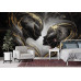 Cosmic Love Star Romance - Celestial AI Wall Mural