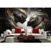 Cosmic Love Star Romance - Celestial AI Wall Mural