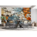 Rust and Reverie - AI Art Wall Mural for Contemporary Interiors Rust and Reverie - AI Art Wall Mural for Contemporary Interiors