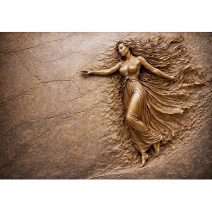 Sculpted Wind Goddess | Wall4Soul