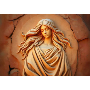 Amber Light Portrait | Wall4Soul