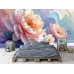 Pastel Bloom Reflection Dreamy Floral Wall Mural Pastel Bloom Reflection Dreamy Floral Wall Mural