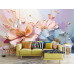 Soft Harmony Blossoms Pastel Floral Wall Mural Soft Harmony Blossoms Pastel Floral Wall Mural