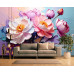 Duo Bloom Splash Contemporary Floral Wall Mural Duo Bloom Splash Contemporary Floral Wall Mural