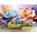 Soft Pastel Bouquet Elegant Floral Wall Mural Soft Pastel Bouquet Elegant Floral Wall Mural