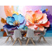 Soft Pastel Bouquet Elegant Floral Wall Mural Soft Pastel Bouquet Elegant Floral Wall Mural