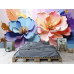 Soft Pastel Bouquet Elegant Floral Wall Mural Soft Pastel Bouquet Elegant Floral Wall Mural