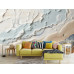 Layered Stone Pastel Texture Wall Mural Layered Stone Pastel Texture Wall Mural