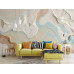 Minimal Pastel Terrain Texture Wall Mural