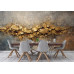 Golden Crack Industrial Texture Wall Mural