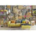 Berlin Style Geometric Urban Wall Mural