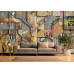 Berlin Style Geometric Urban Wall Mural