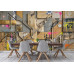 Berlin Style Geometric Urban Wall Mural