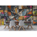 Berlin Style Industrial Geometric Wall Mural Berlin Style Industrial Geometric Wall Mural