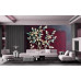 Luxury Botanical Panel Wall Art Mural