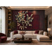 Luxury Botanical Panel Wall Art Mural