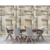 Neutral 3D Geometric Wood Panel Wall Mural Neutral 3D Geometric Wood Panel Wall Mural